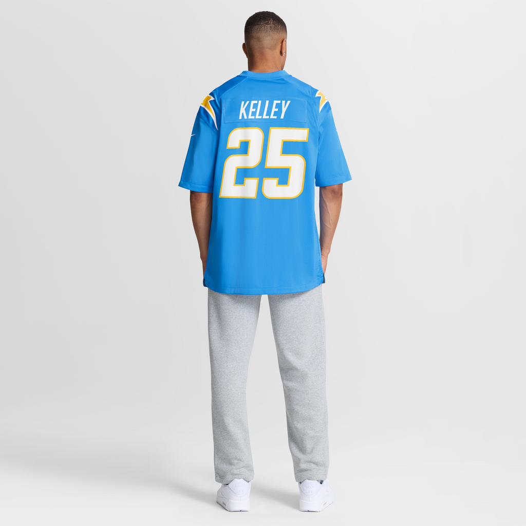 Joshua Kelley Los Angeles Chargers Game Jersey - Powder Blue