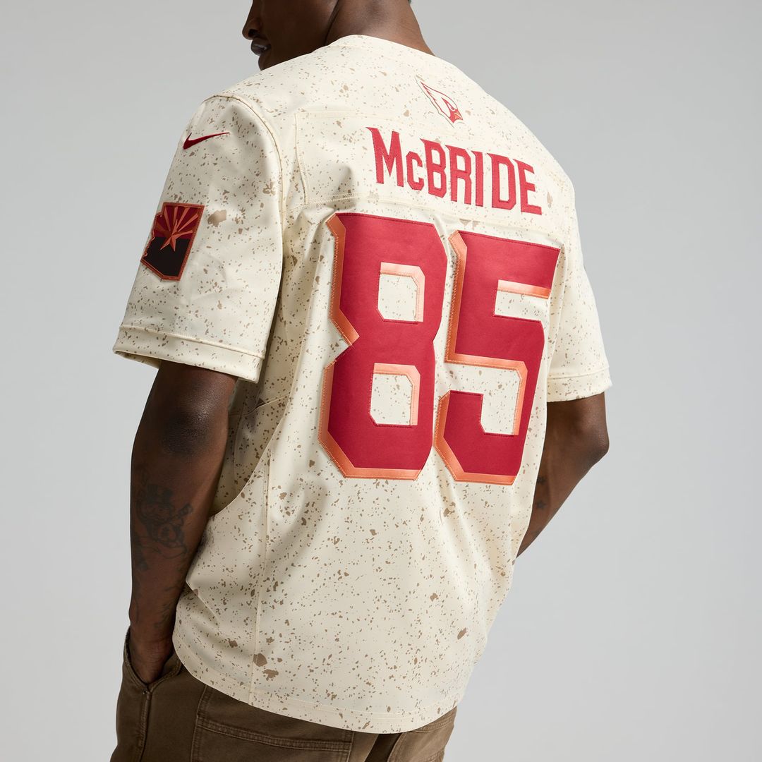 Trey McBride Arizona Cardinals Rivalries Collection Stitched Limited Jersey - Natural
