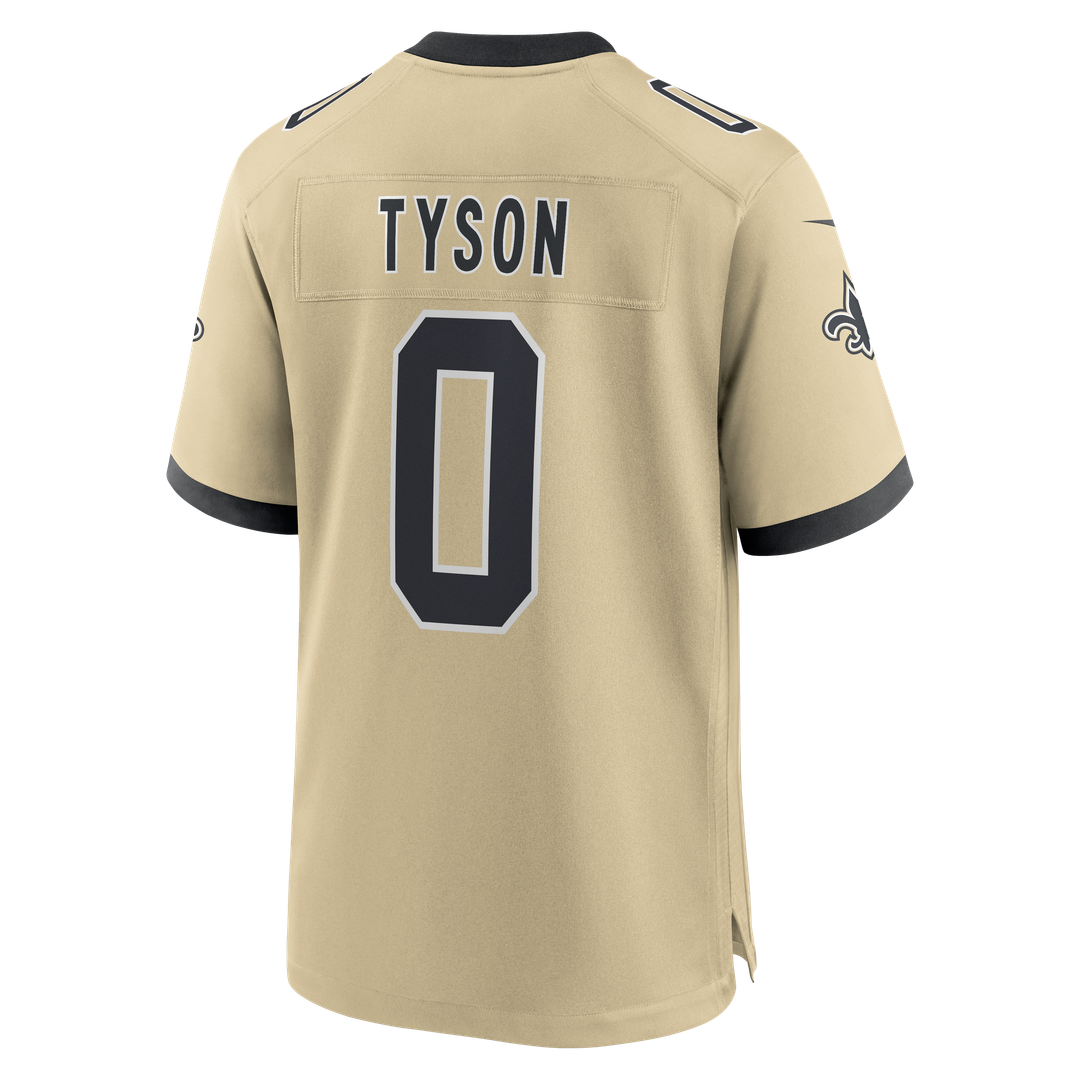 Jordyn Tyson New Orleans Saints Alternate Game Jersey - Gold