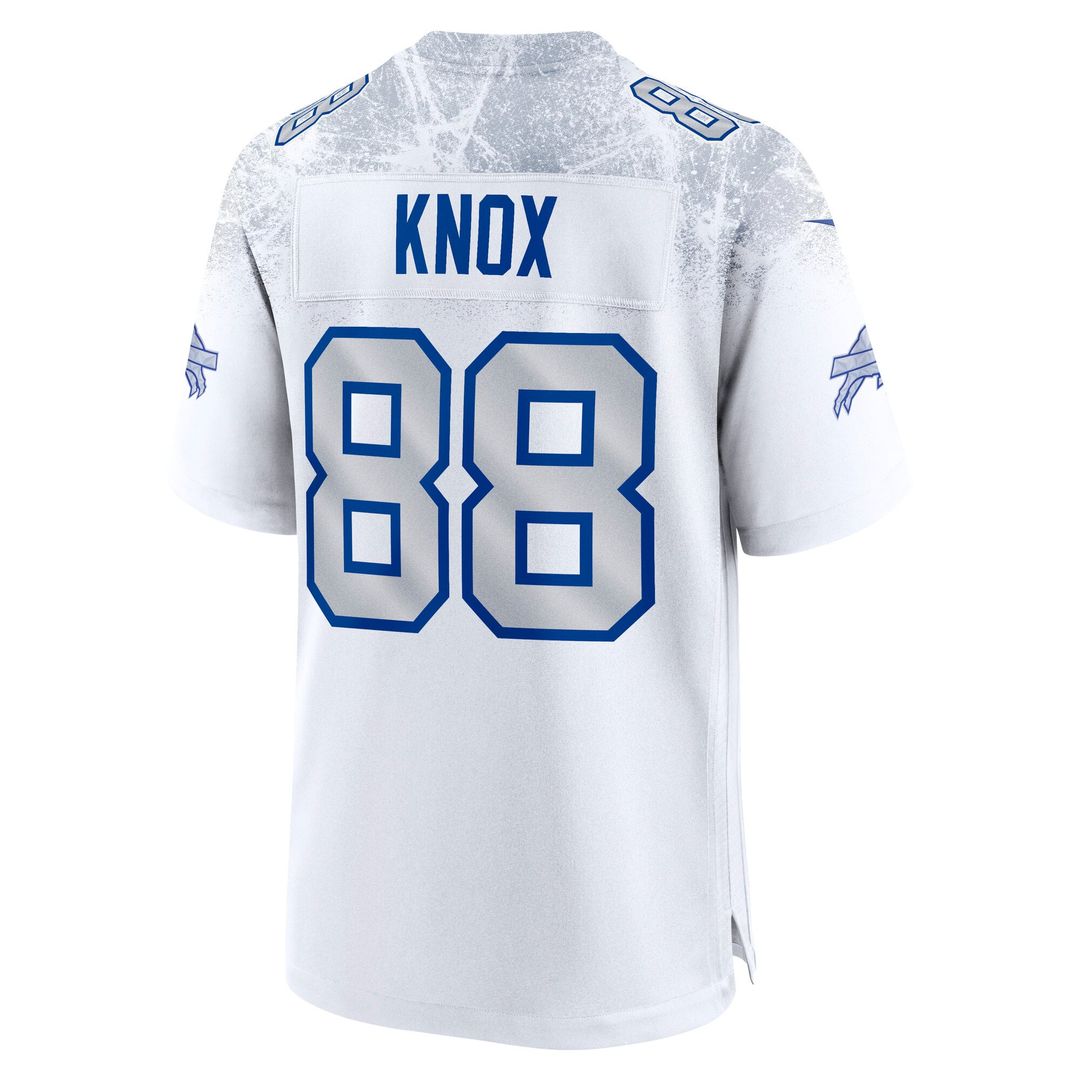 Dawson Knox Buffalo Bills Rivalries Collection Game Jersey - White