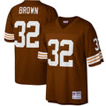 Jim Brown Cleveland Browns Big & Tall 1963 Replica Jersey - Brown
