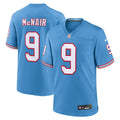 Steve McNair Tennessee Titans Alternate Game Jersey - Light Blue