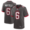 Baker Mayfield Tampa Bay Buccaneers Alternate Game Jersey - Pewter