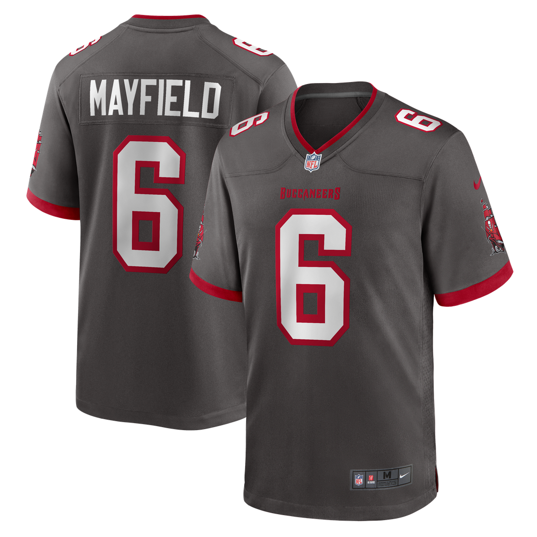 Baker Mayfield Tampa Bay Buccaneers Away Game Jersey - White