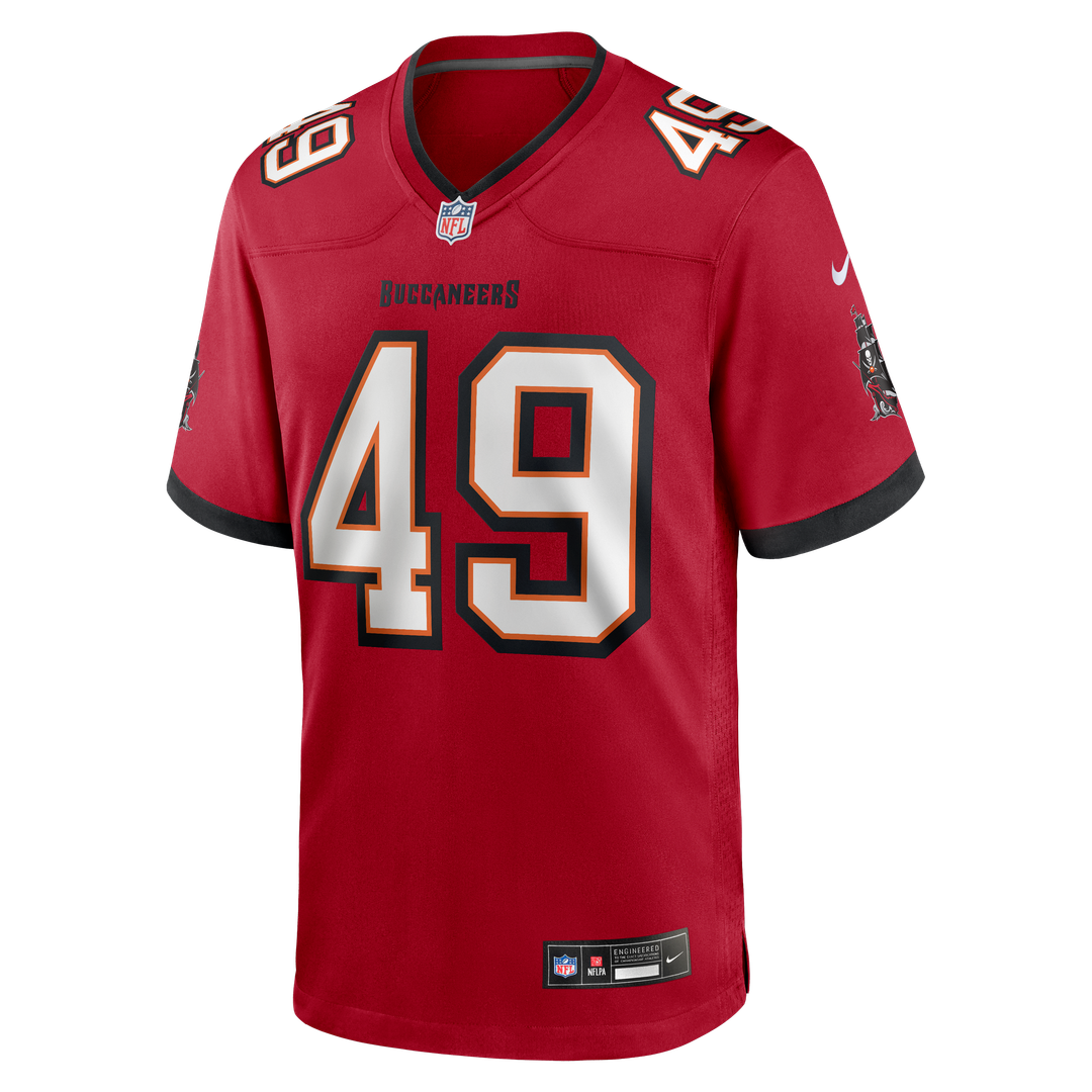 Owen Wright Tampa Bay Buccaneers Game Jersey - Red