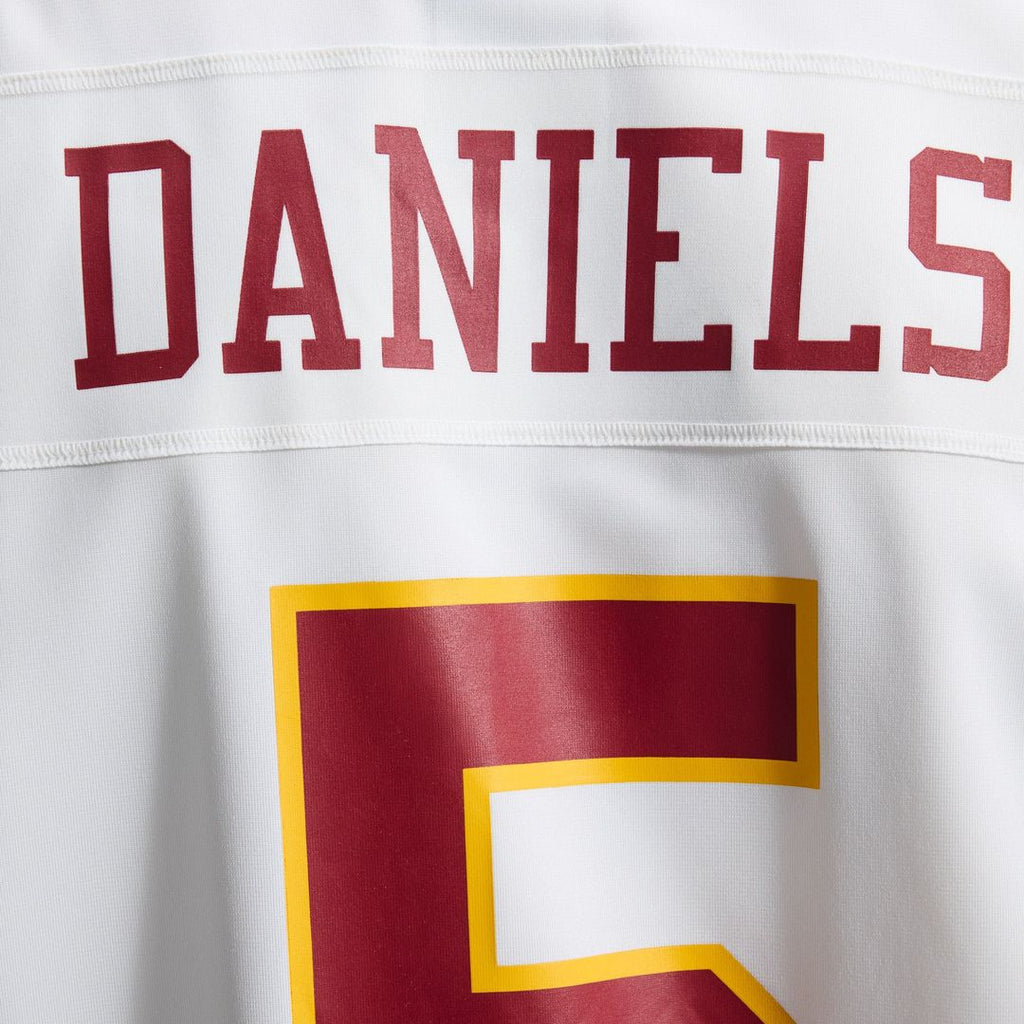 Hail Raiser Jayden Daniels Washington Commanders Alternate Game Jersey - Black