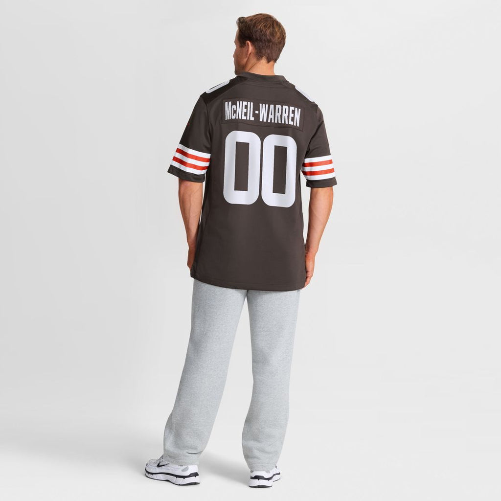 Emmanuel McNeil-Warren Cleveland Browns Game Jersey - Brown