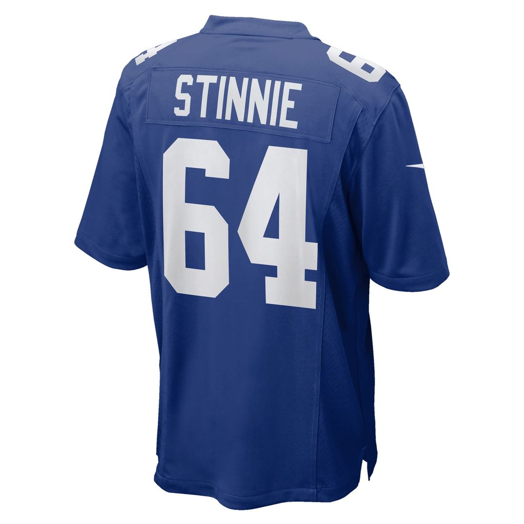 Aaron Stinnie New York Giants Game Jersey - Royal Blue
