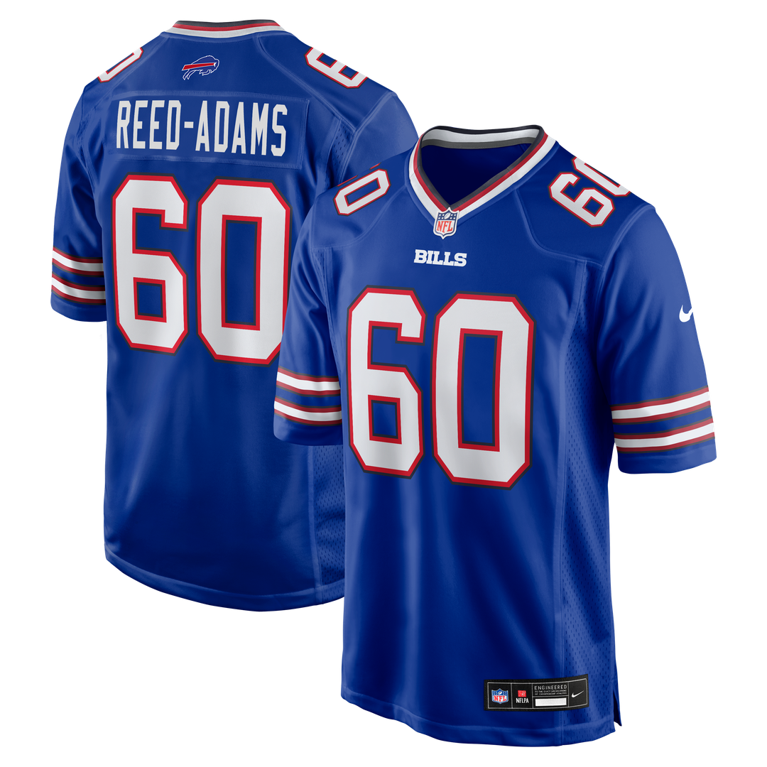 Ar'maj Reed-Adams Buffalo Bills Game Jersey - Royal Blue
