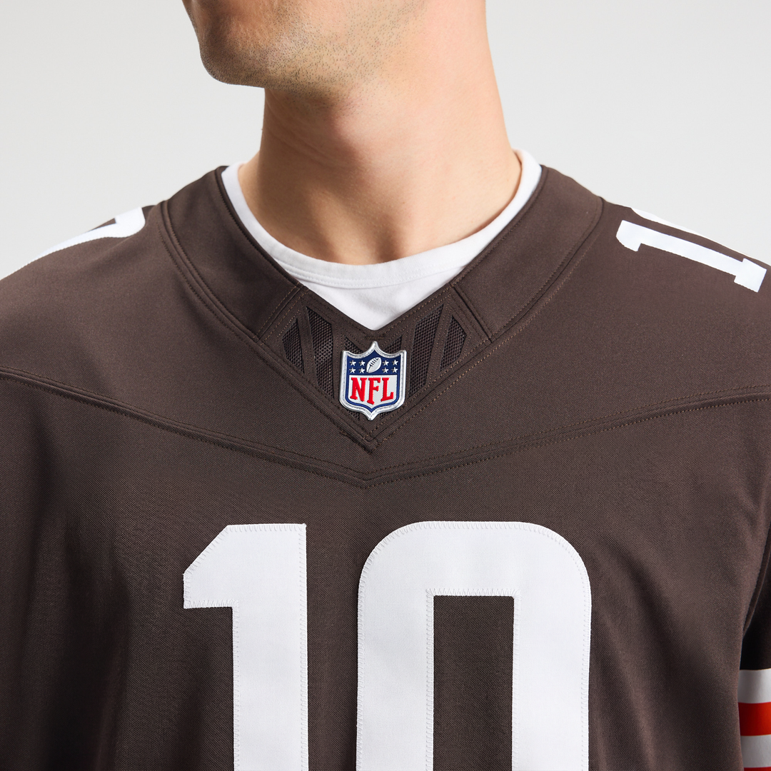 Quinshon Judkins Cleveland Browns Vapor F.U.S.E. Stitched Limited Jersey - Brown