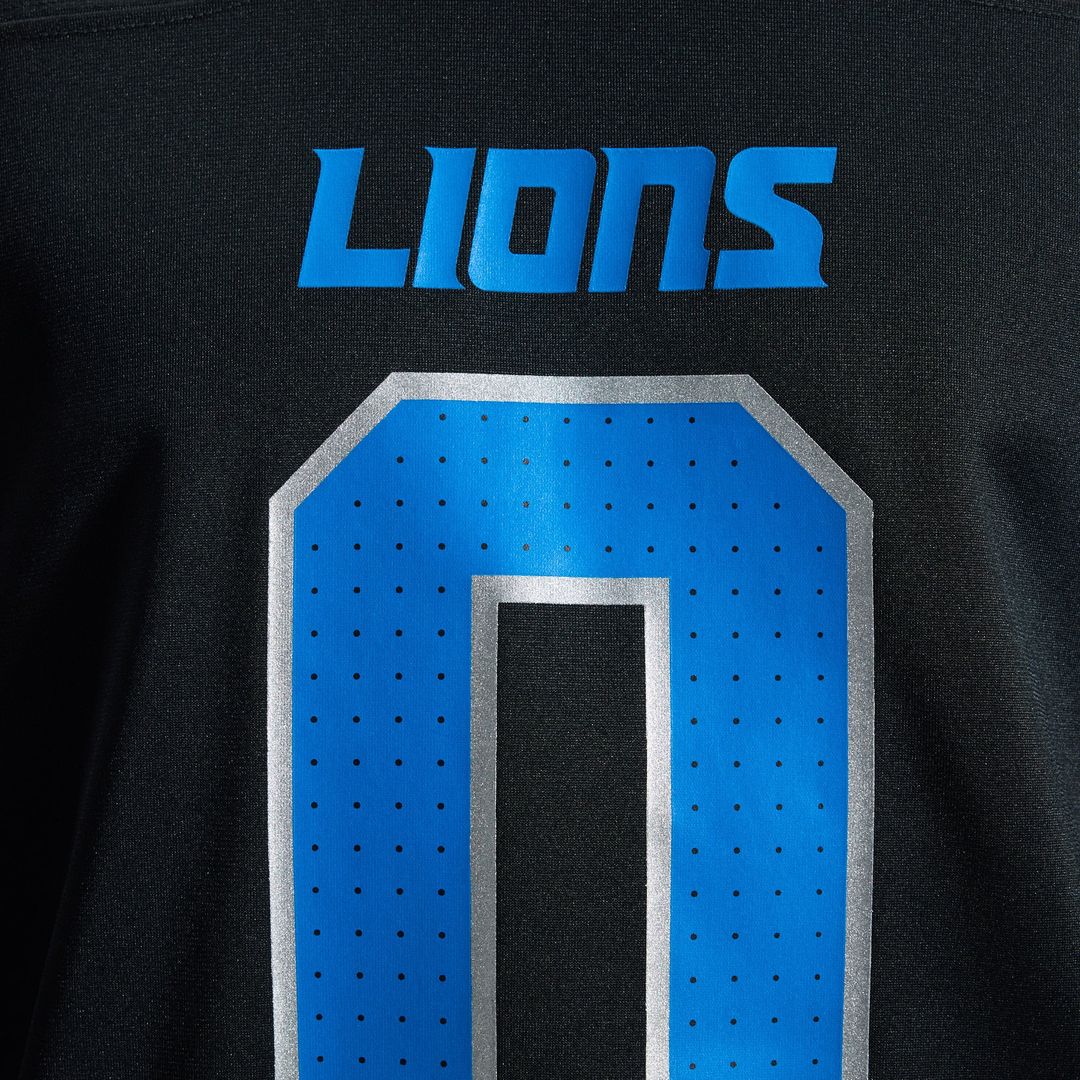 Jahmyr Gibbs Detroit Lions Game Jersey - Blue