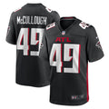 Liam McCullough Atlanta Falcons Game Jersey - Black