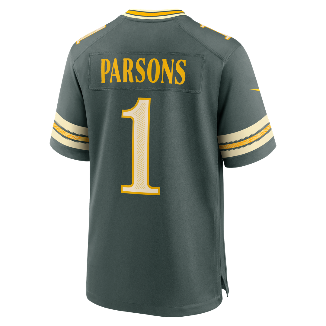 Micah Parsons Green Bay Packers 2026 Rivalries Collection Game Jersey - Green