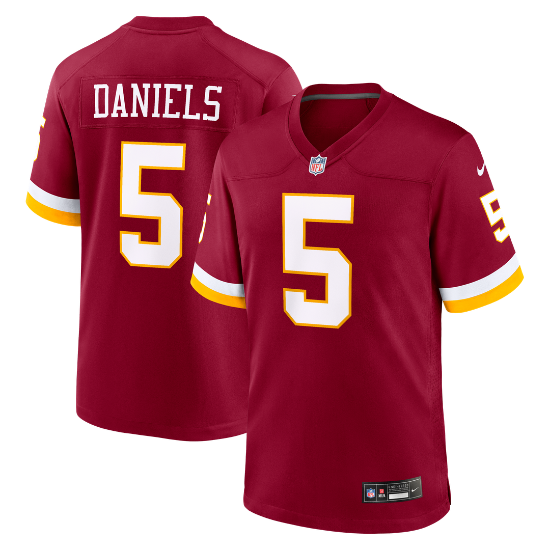 Jayden Daniels Washington Commanders Game Super Bowl Era Jersey - White