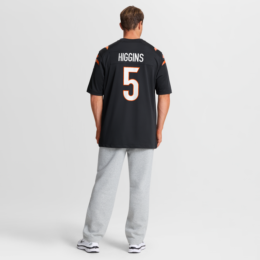Tee Higgins Cincinnati Bengals Game Jersey - Black