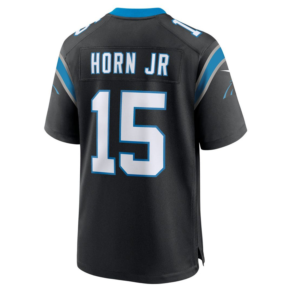 Jimmy Horn Jr Carolina Panthers Game Jersey - Black