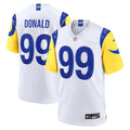 Aaron Donald Los Angeles Rams Game Jersey - White