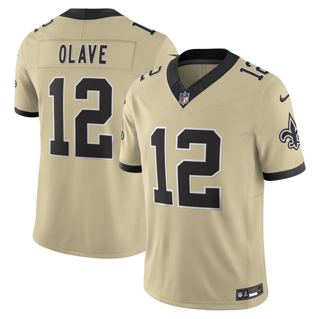 Chris Olave New Orleans Saints Vapor F.U.S.E. Limited Jersey - Black