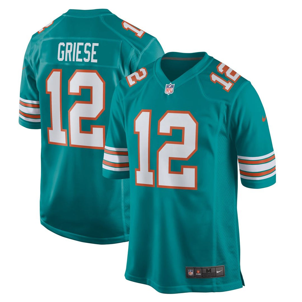 Bob Griese Miami Dolphins Jersey - Aqua