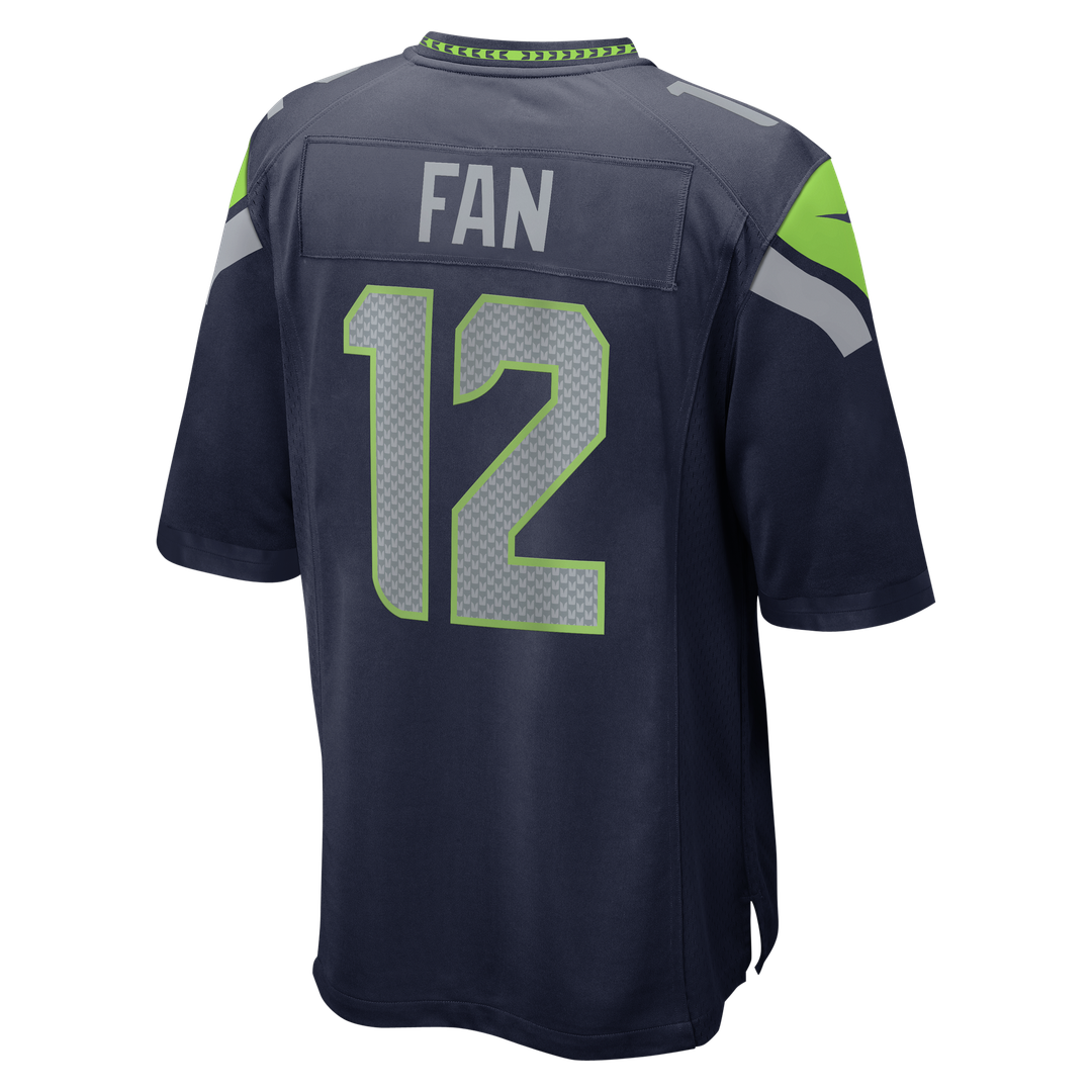 12s Seattle Seahawks Game Jersey - College Navy