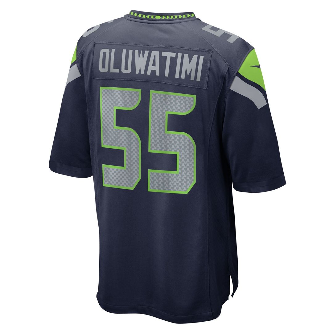Olu Oluwatimi Seattle Seahawks Game Jersey - College Navy