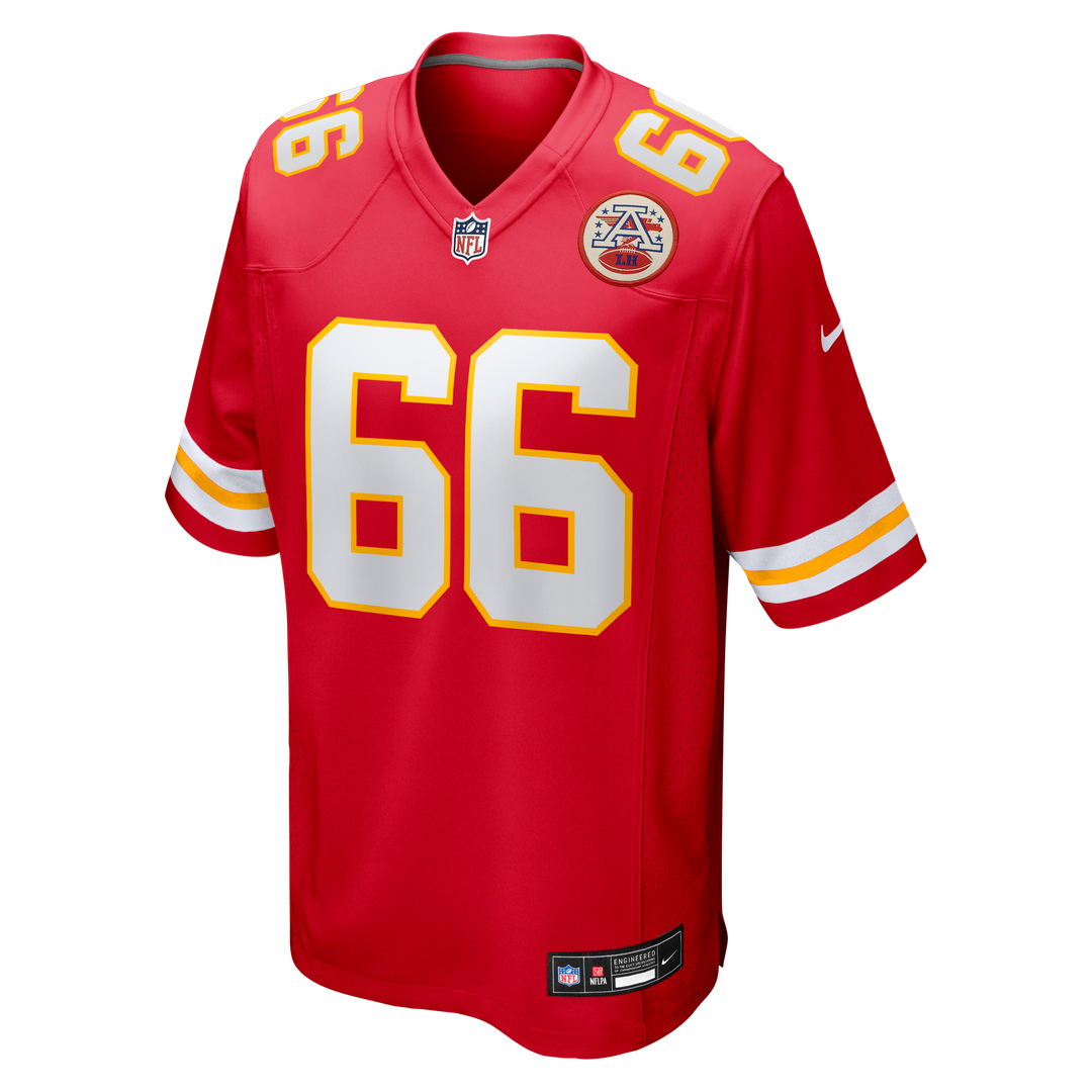 Mike Caliendo Kansas City Chiefs Game Jersey - Red