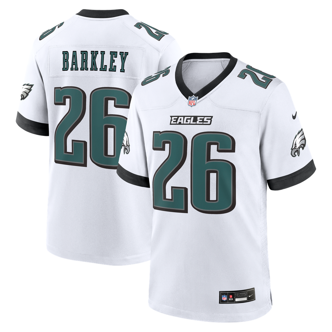 Saquon Barkley Philadelphia Eagles Alternate Game Jersey - Black