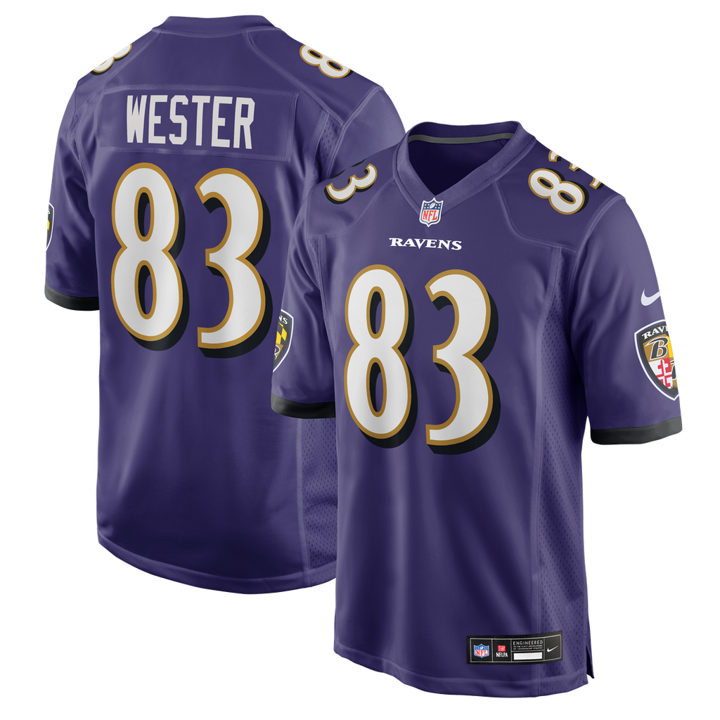 LaJohntay Wester Baltimore Ravens Game Jersey - Purple
