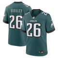 Saquon Barkley Philadelphia Eagles Game Jersey - Midnight Green