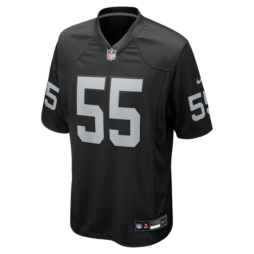 Cody Lindenberg Las Vegas Raiders Game Jersey - Black