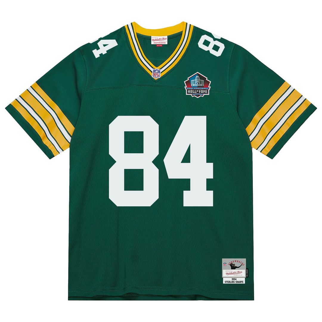 Sterling Sharpe Green Bay Packers 1994 Legacy Replica Jersey - Green