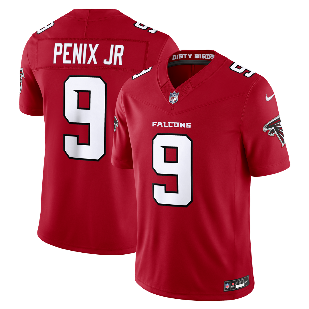 Michael Penix Jr. Atlanta Falcons Vapor F.U.S.E. Stitched Limited Jersey - White