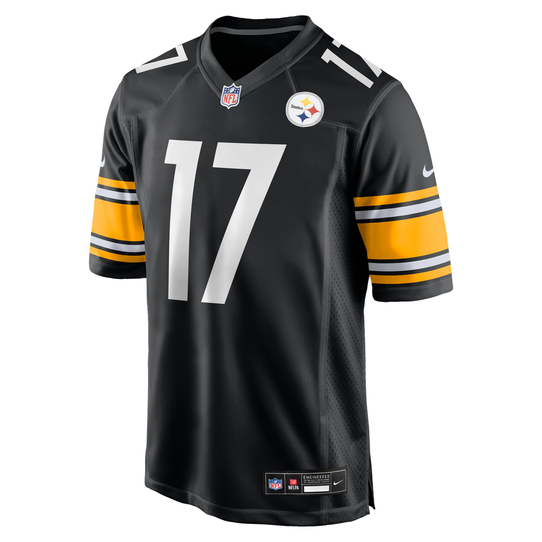 Germie Bernard Pittsburgh Steelers Game Jersey - Black