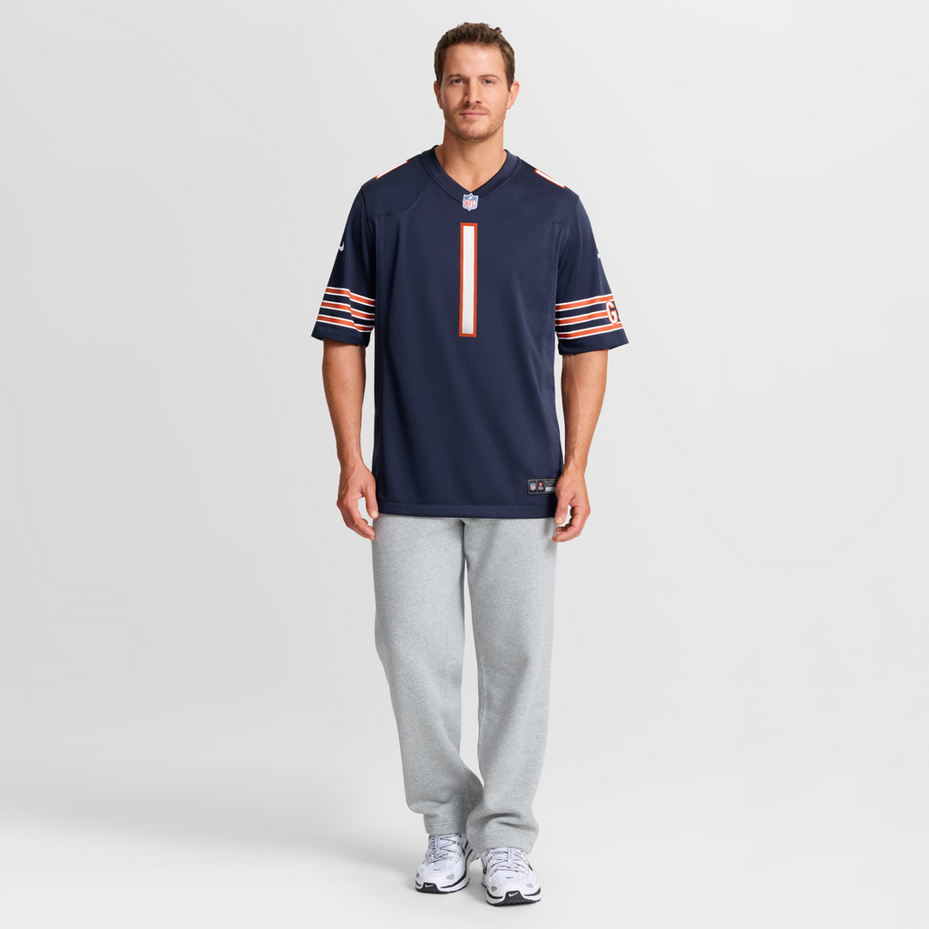 Jaylon Johnson Chicago Bears Game Jersey - Navy