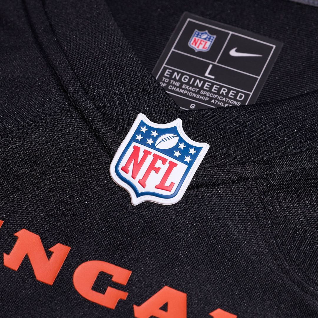 Number 1 Dad Cincinnati Bengals Game Jersey - Black