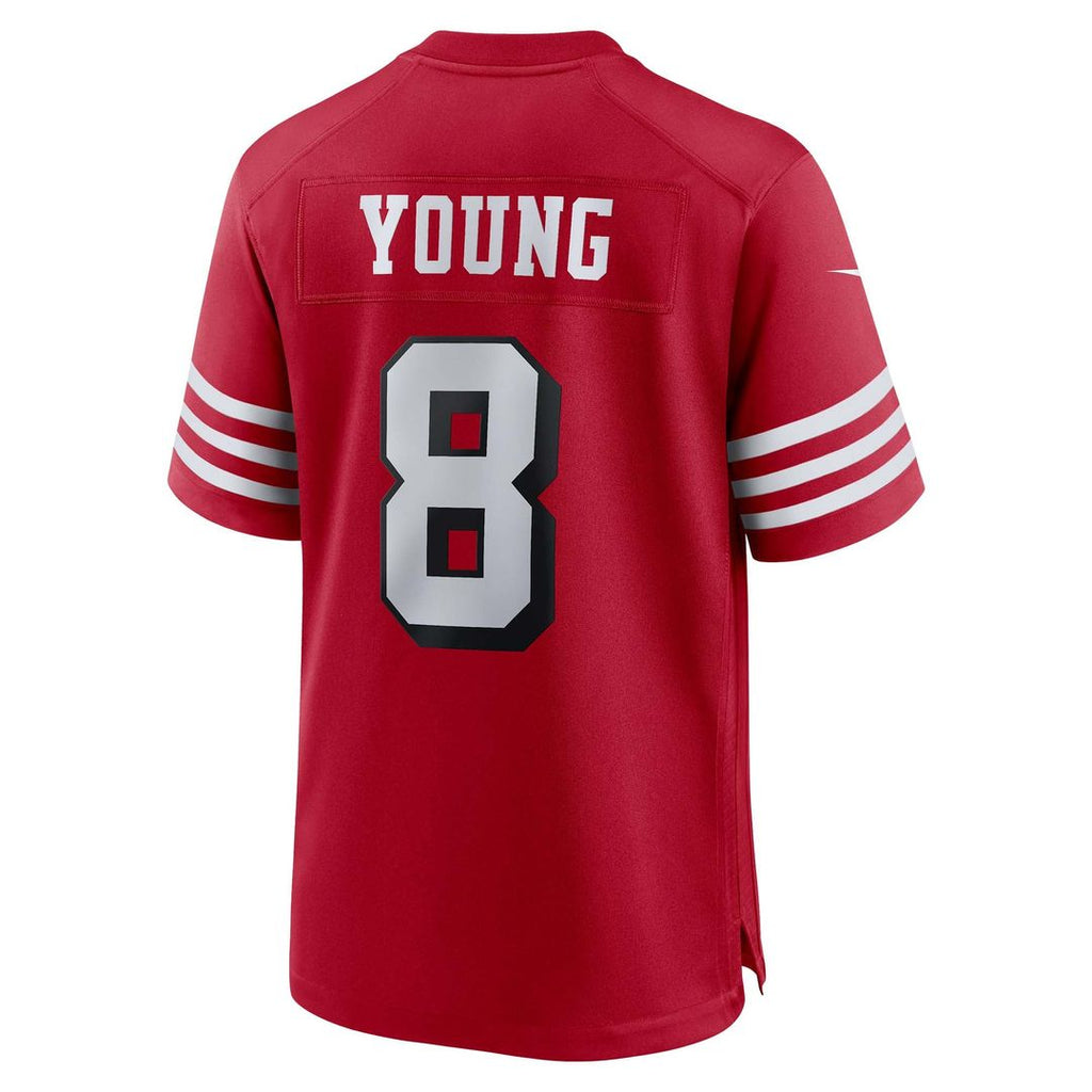 Steve Young San Francisco 49ers Alternate Game Jersey - Scarlet