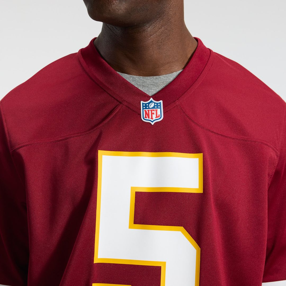 Hail Raiser Jayden Daniels Washington Commanders Alternate Game Jersey - Black