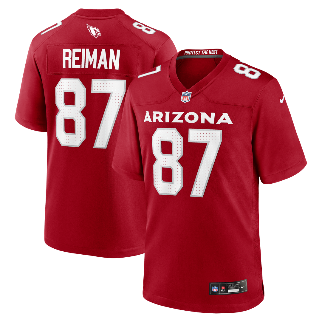 Tip Reiman Arizona Cardinals Game Jersey - Cardinal