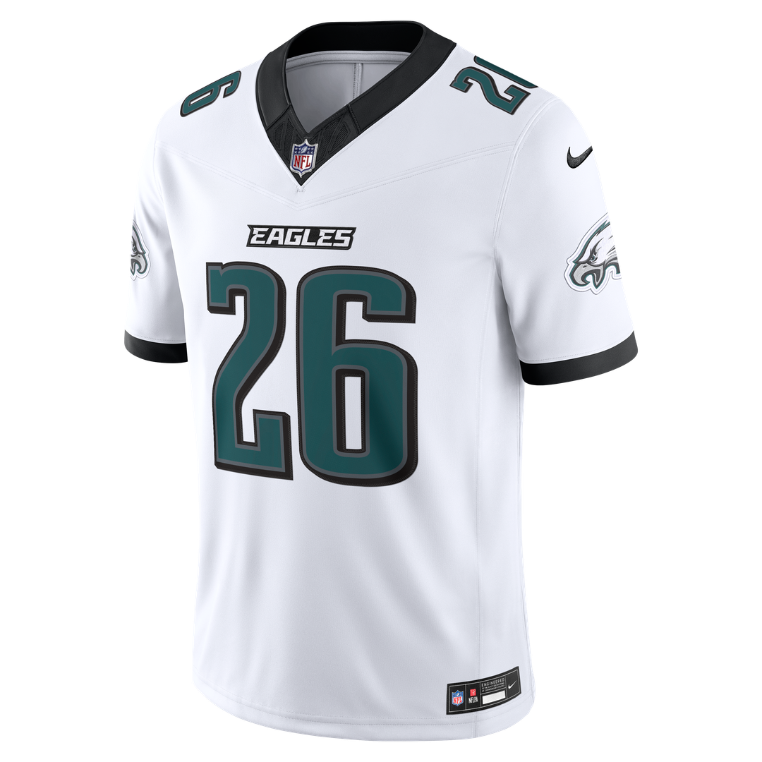 Saquon Barkley Philadelphia Eagles Vapor F.U.S.E. Stitched Limited Jersey - White