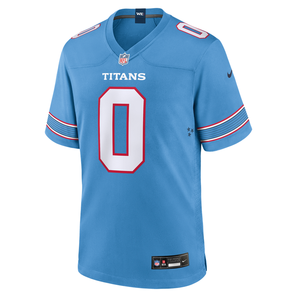 Calvin Ridley Tennessee Titans Game Jersey - Light Blue