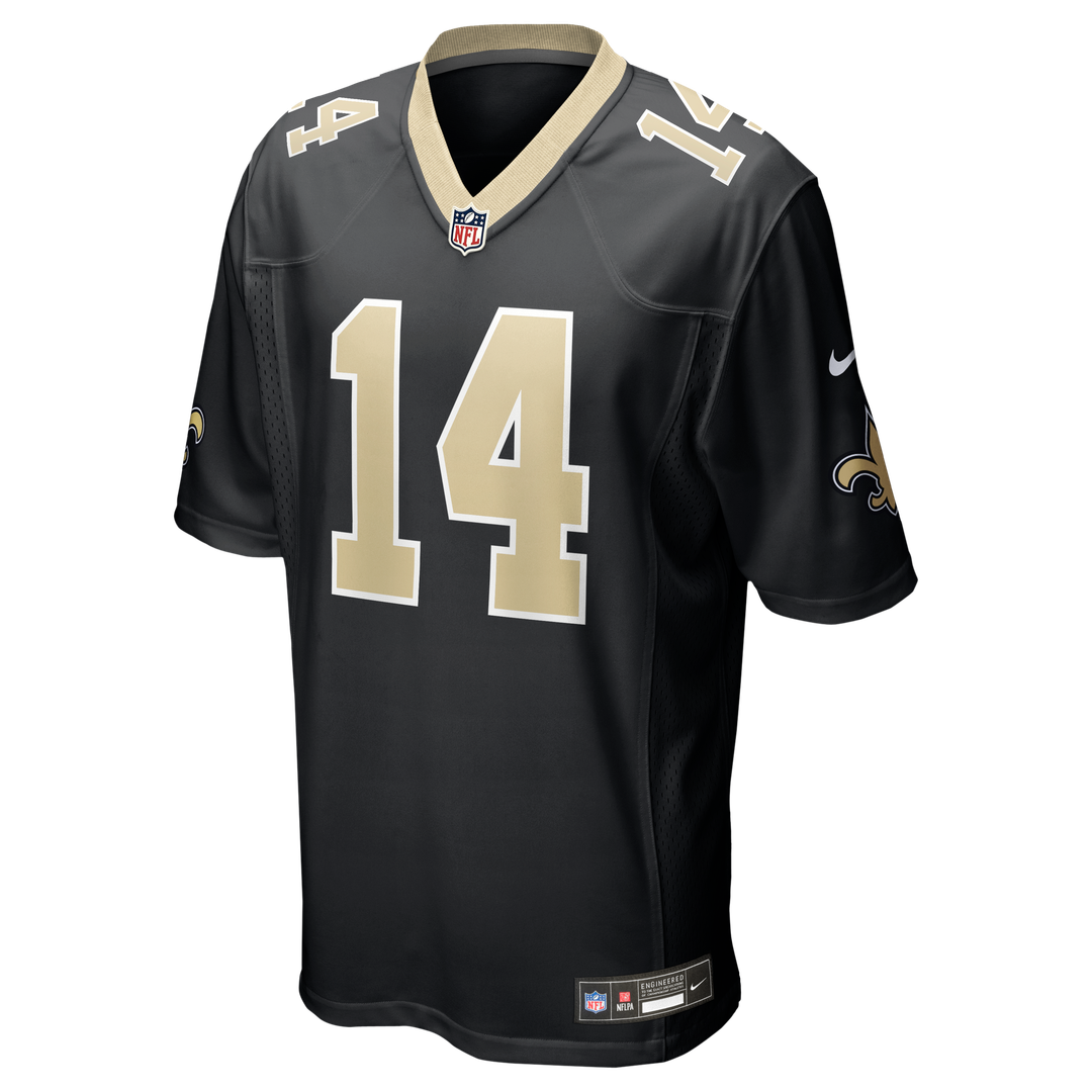 Devaughn Vele New Orleans Saints Game Jersey - Black