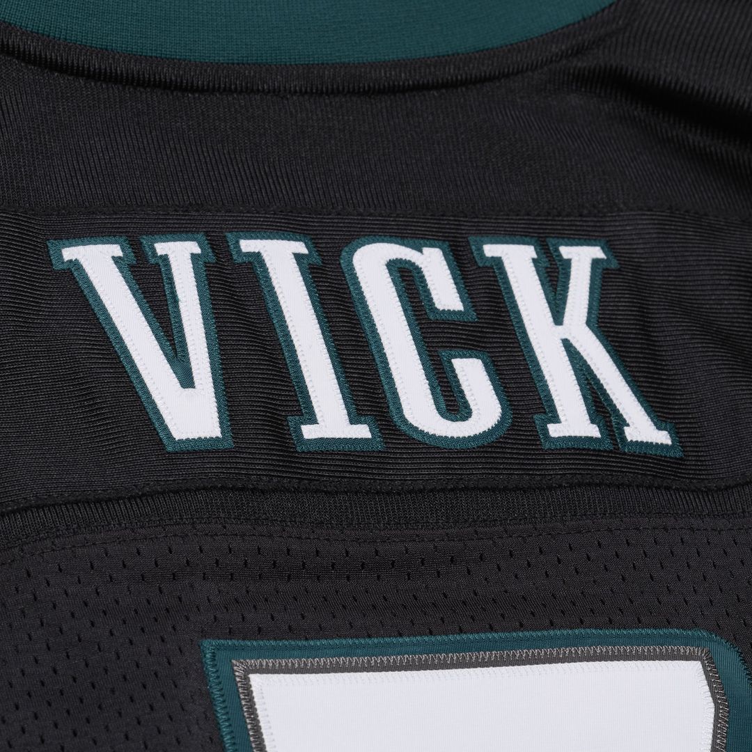 Michael Vick Philadelphia Eagles 2012 Authentic Throwback Jersey - Black