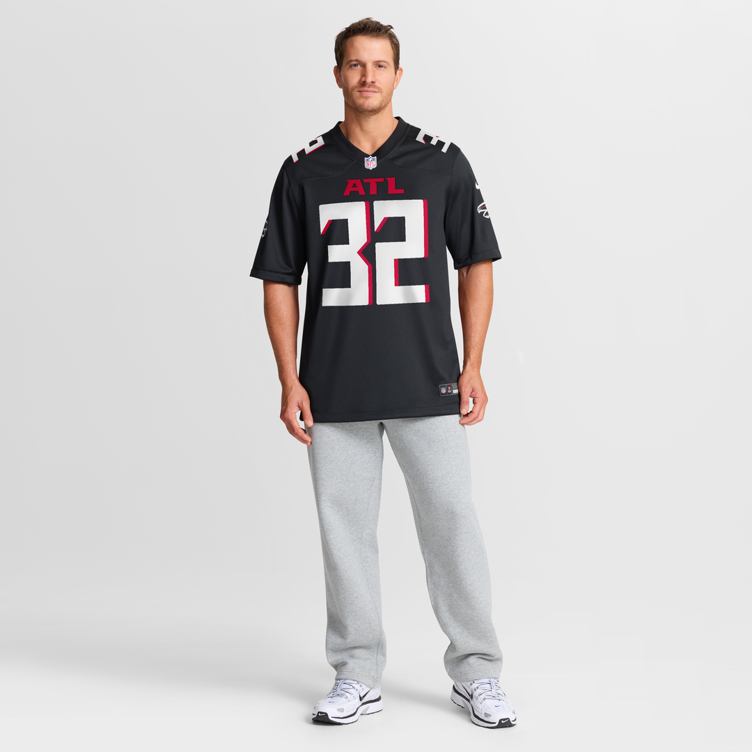 Jamal Anderson Atlanta Falcons Game Jersey - Black