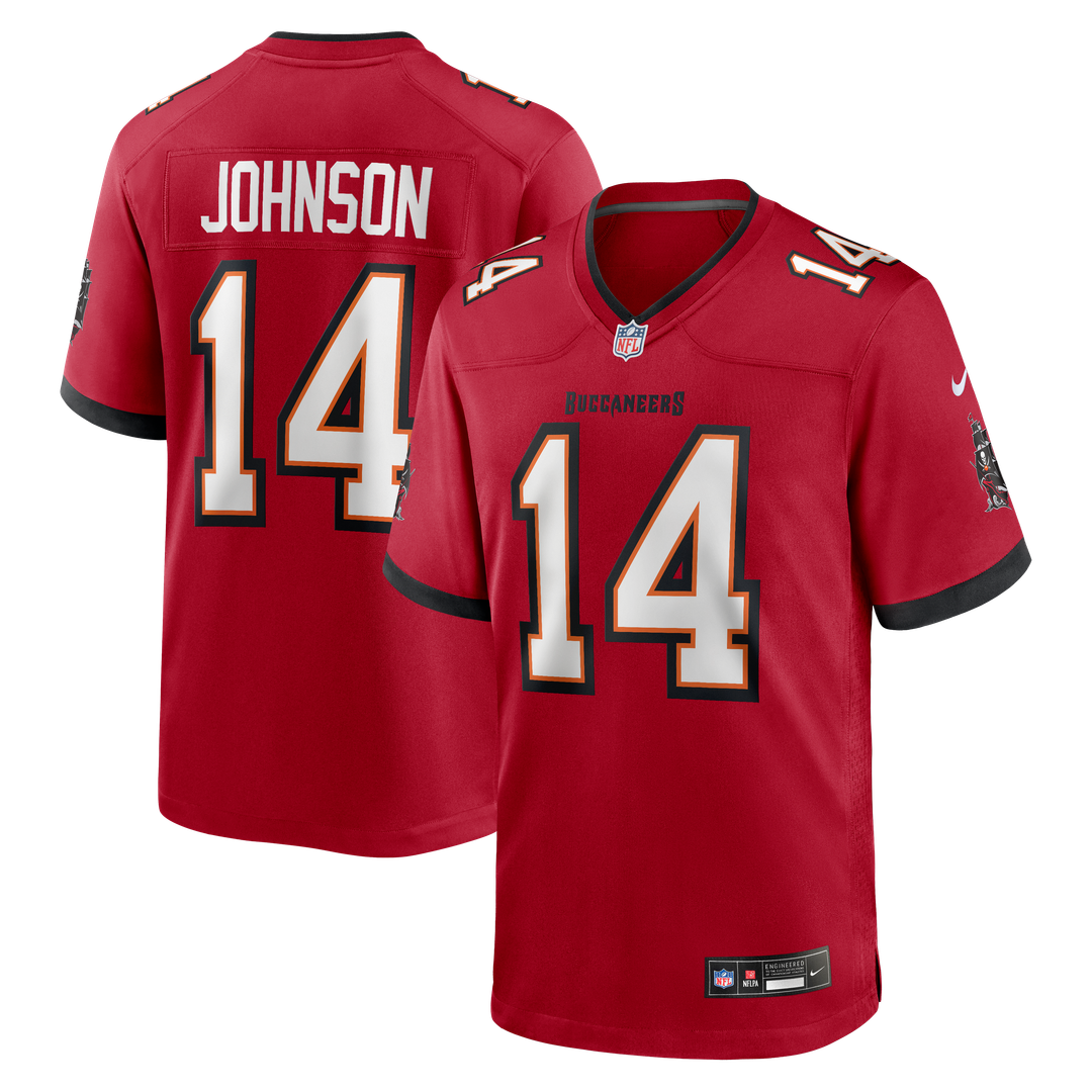 Brad Johnson Tampa Bay Buccaneers Game Jersey - Red