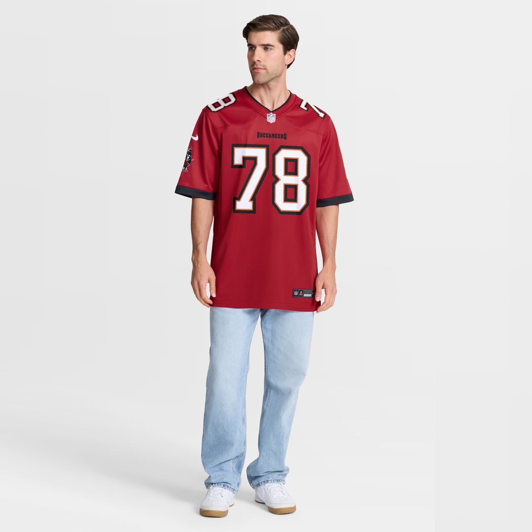 Tristan Wirfs Tampa Bay Buccaneers Alternate Game Jersey - Orange