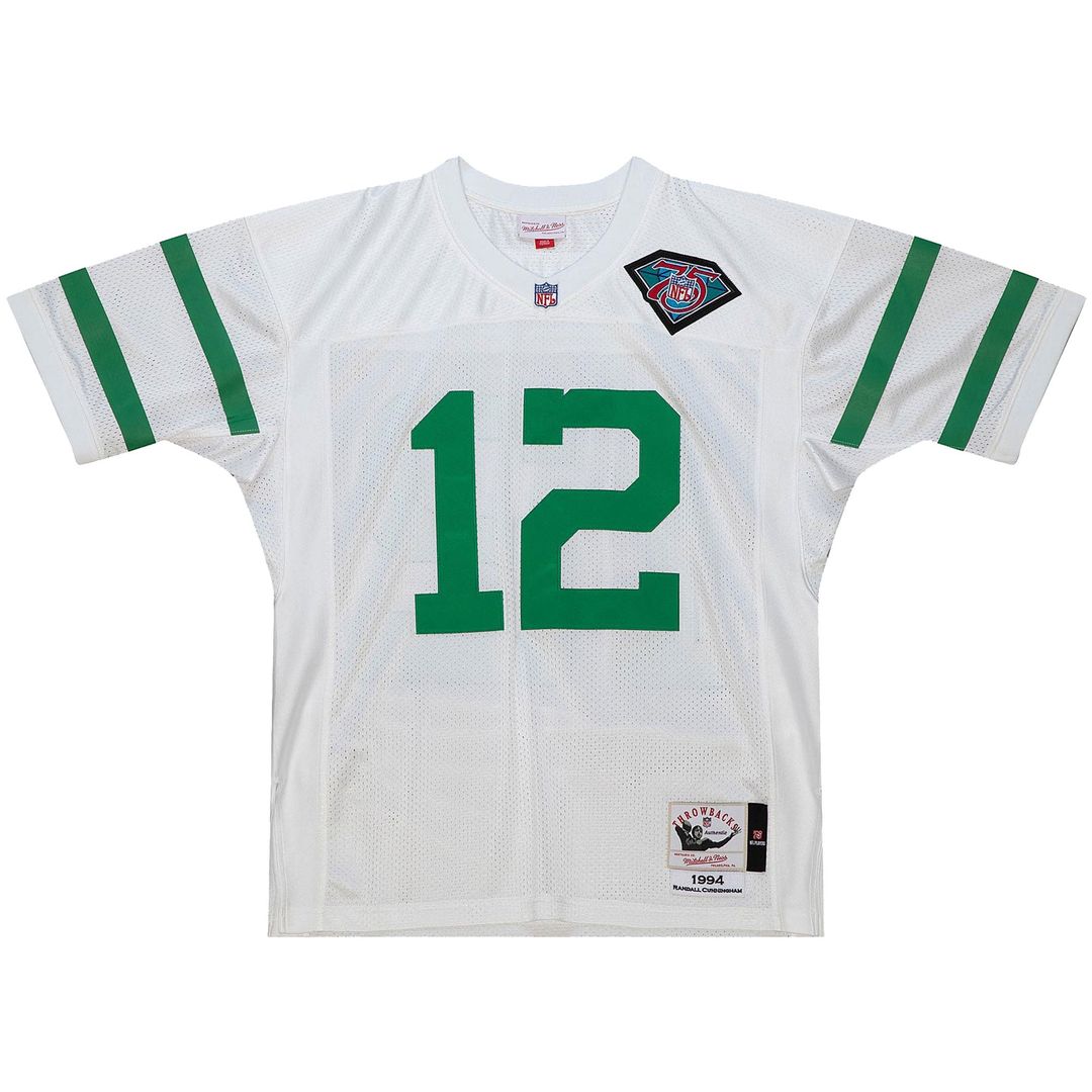 Randall Cunningham Philadelphia Eagles 1994 Authentic Throwback Jersey - White
