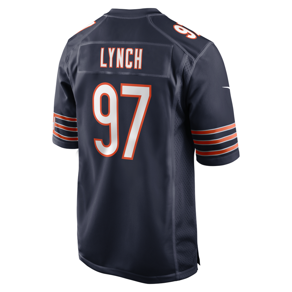 James Lynch Chicago Bears Game Jersey - Navy