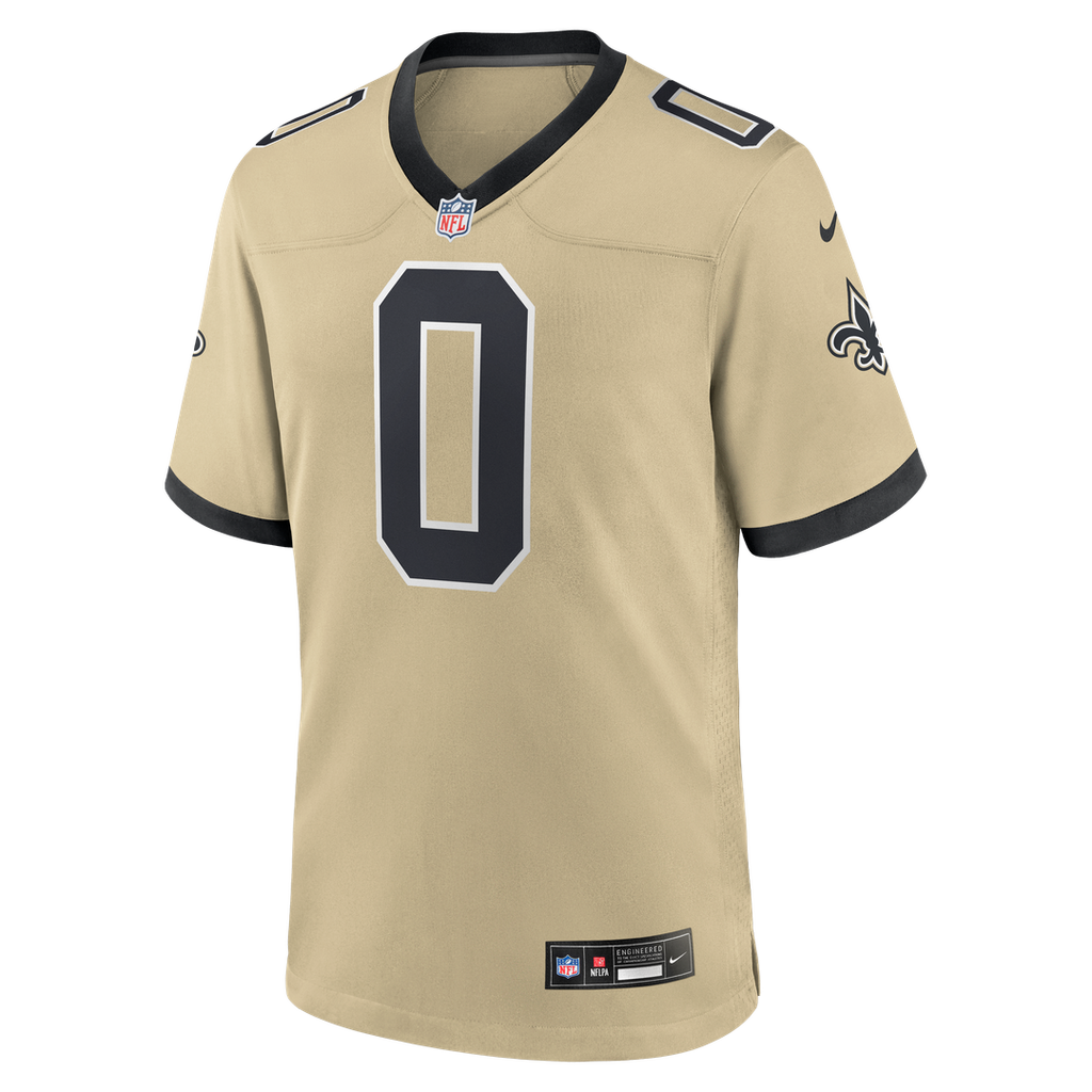 Jordyn Tyson New Orleans Saints Alternate Game Jersey - Gold