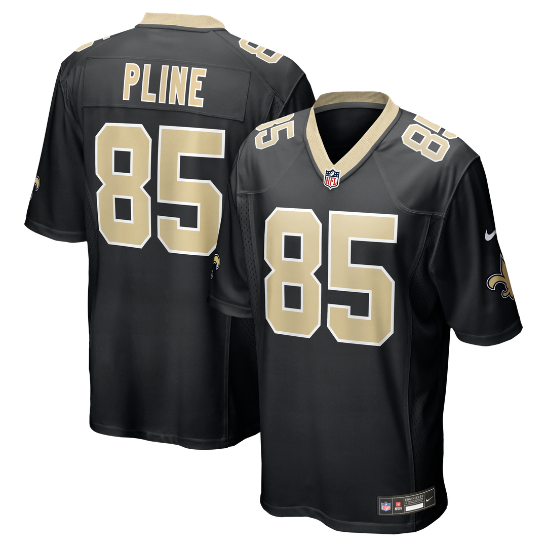 Mason Pline New Orleans Saints Game Jersey - Black