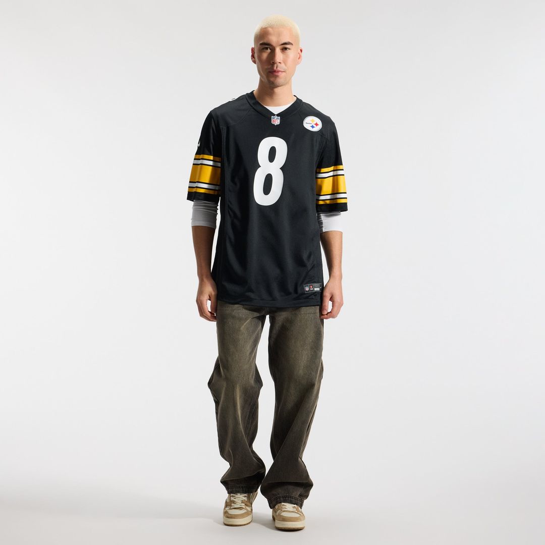 Aaron Rodgers Pittsburgh Steelers Game Jersey - White